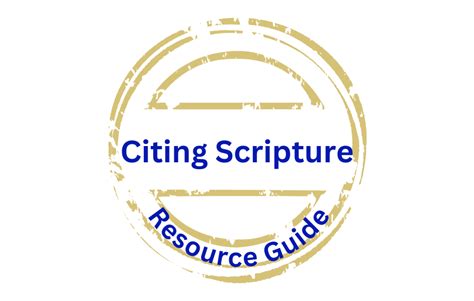 Citing Scriptures in LDS Style