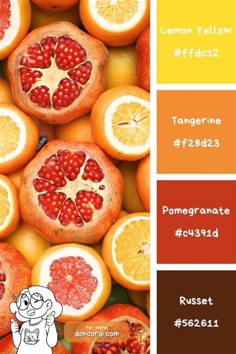 Citrus Burst Color Palette