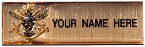 Classic Navy Name Tag