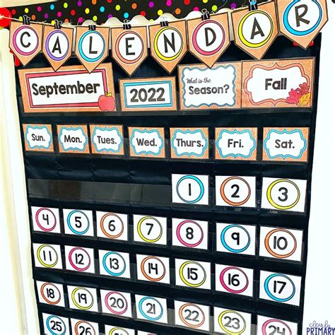 Classroom Calendar Organization Tips