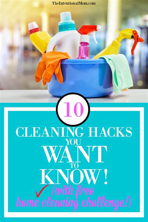 Cleaning hacks