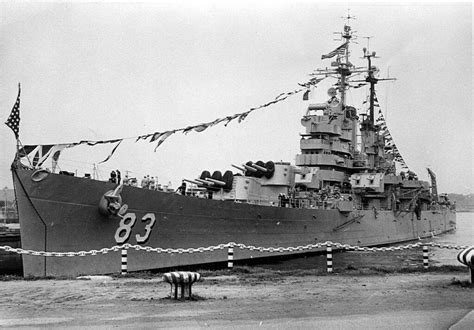 Cleveland class cruiser in the Mediterranean