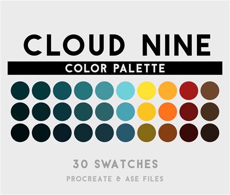 Cloud9 color palette