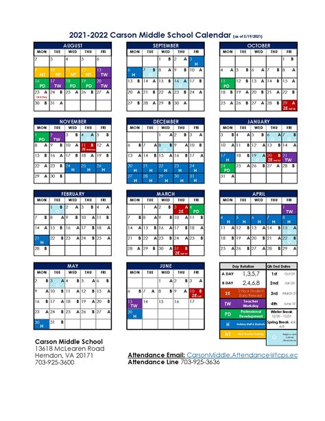 CMS School Calendar and Technology Image