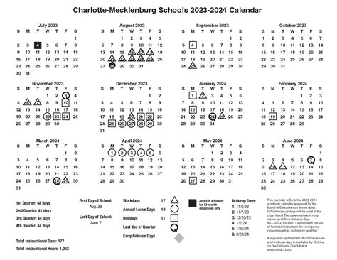 CMS School Calendar Image 2