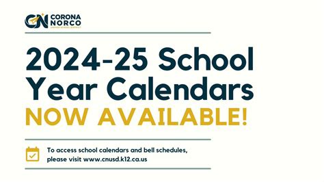 CNUSD School Calendar Overview