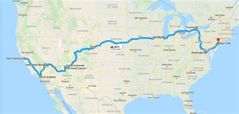 Coast to Coast USA Road Trip