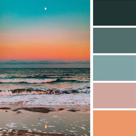 Coastal Color Palette Inspiration Gallery Image 1