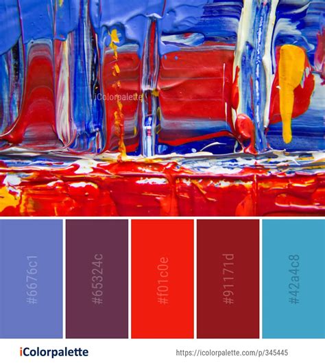 Cobalt Blue Palette Inspiration Art