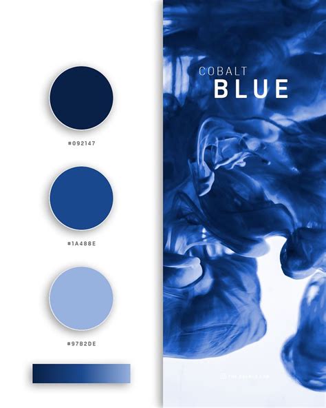 Cobalt Blue Palette Inspiration Design