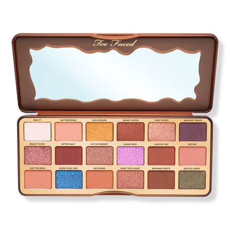 A selection of cocoa eyeshadow palettes