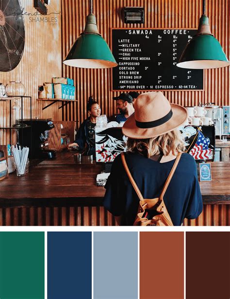 Coffee Shop Color Palette 3