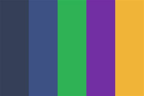 Triadic Color Scheme Example