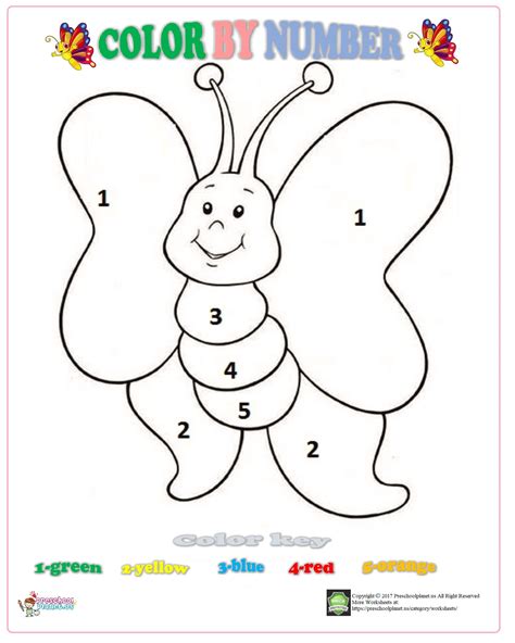 Color by Number Worksheets for Therapy