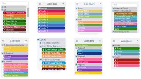 Color-Coding Knoll Calendar