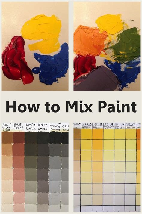 Color Mixing Techniques