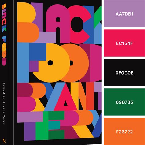 Color Palette Book Design Example 2