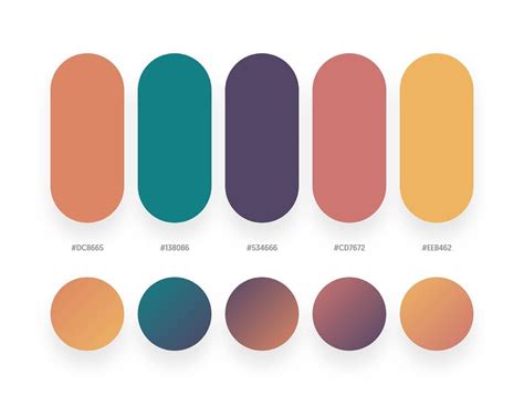 Color palette design ideas