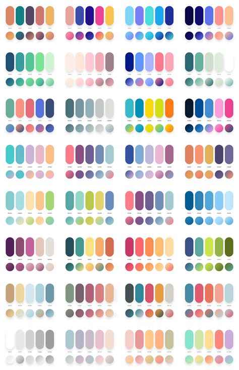 Color palette for artists