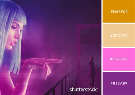 Color Palette for Science Fiction Characters