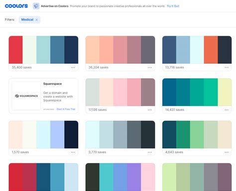 Online color palette generators can help you create a saturated color palette quickly and easily.