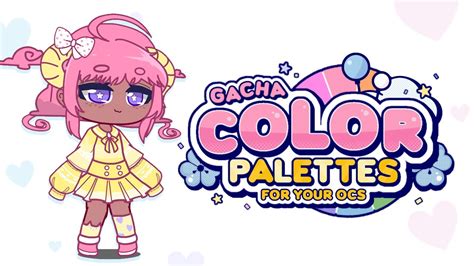 Color Palette Inspiration for Gacha Club