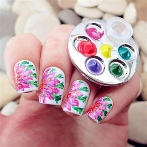 Color Palette Nail Art 1