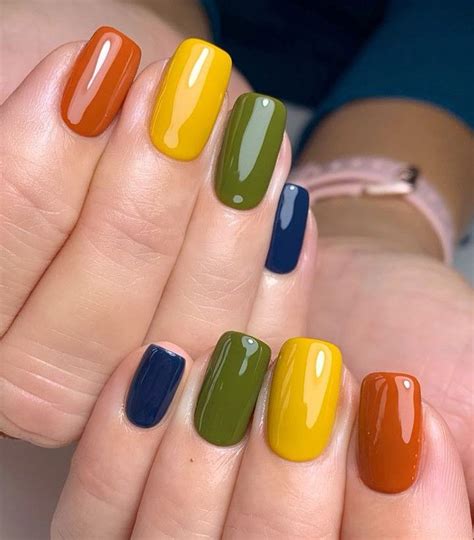 Color Palette Nails Inspiration