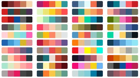 A color palette with texture and pattern added for depth and interest