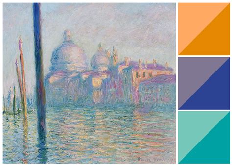 Color Scheme Used in Impressionist Painting