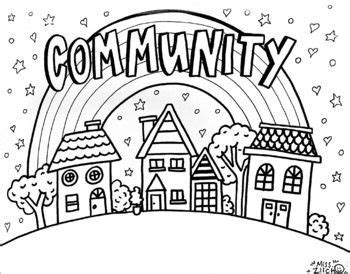 Coloring Communities