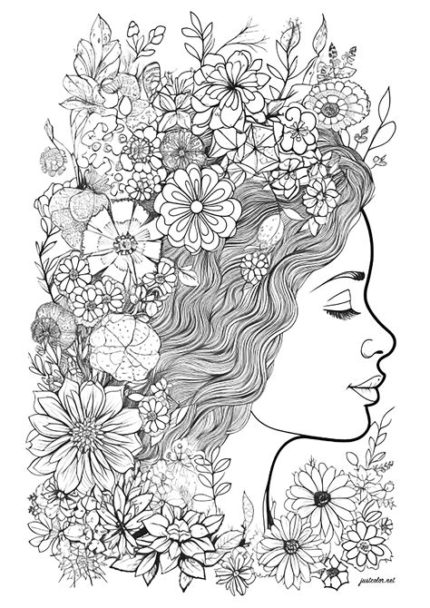 Coloring Pages for Women