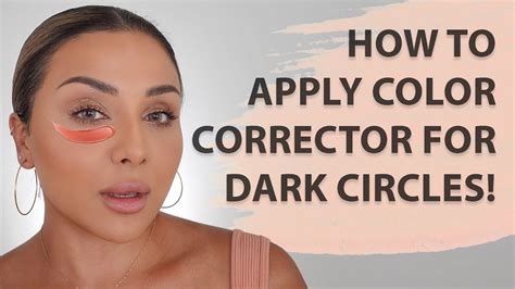 Colour Correcting for Dark Circles