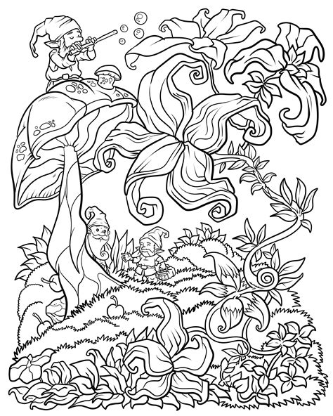 Colouring book pages for adults