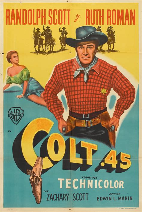 Posters advertising Colt 45