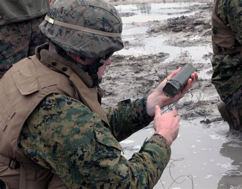 Combat Engineer Marines explosives