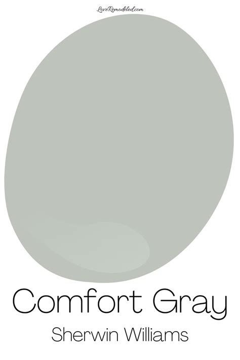 Sherwin-Williams' Comfort Gray (SW 6231)