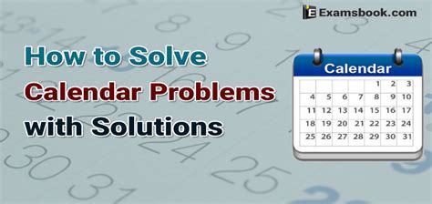 Common calendar issues and solutions