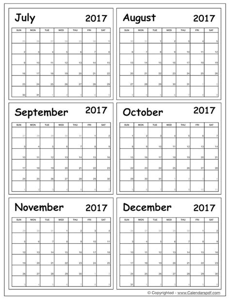 Common Mistakes to Avoid When Using a 6 Month Calendar Template