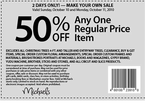 Common Mistakes to Avoid When Using Michaels Printable Coupon Deals