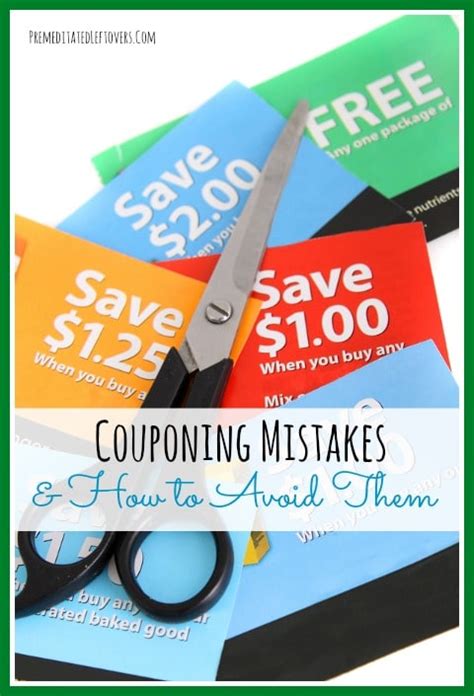 Common Mistakes to Avoid When Using Printable Coupons