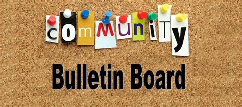 Community Bulletin Boards in St Augustine FL