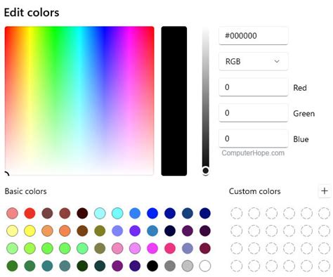 Computing Palette