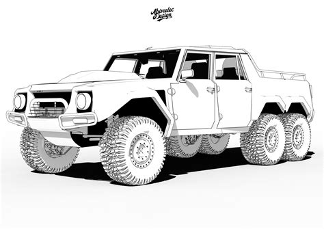 Concept Car Coloring Pages