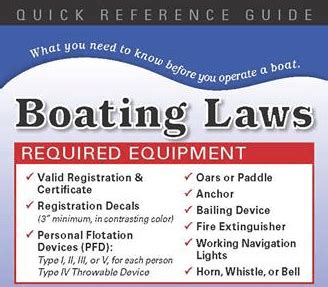 Connecticut boating regulations