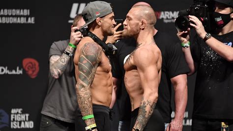 Conor McGregor vs Dustin Poirier