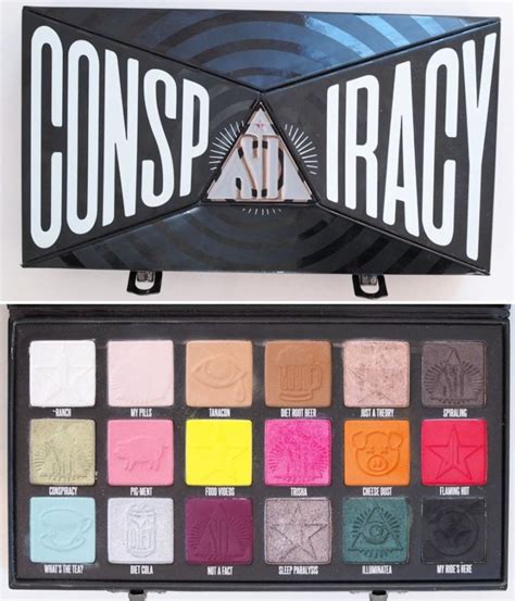 The formula and texture of the Conspiracy Palette shadows