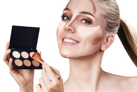 Essential products for palette contour makeup