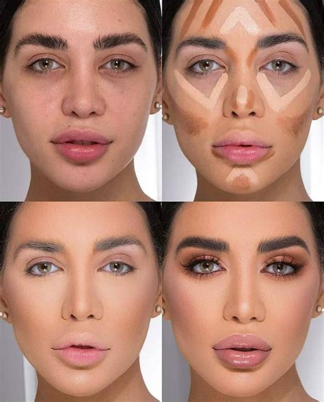 Contoured Face Image