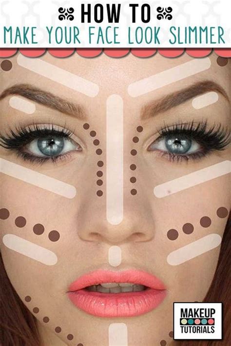 Contouring for a Slimmer Face